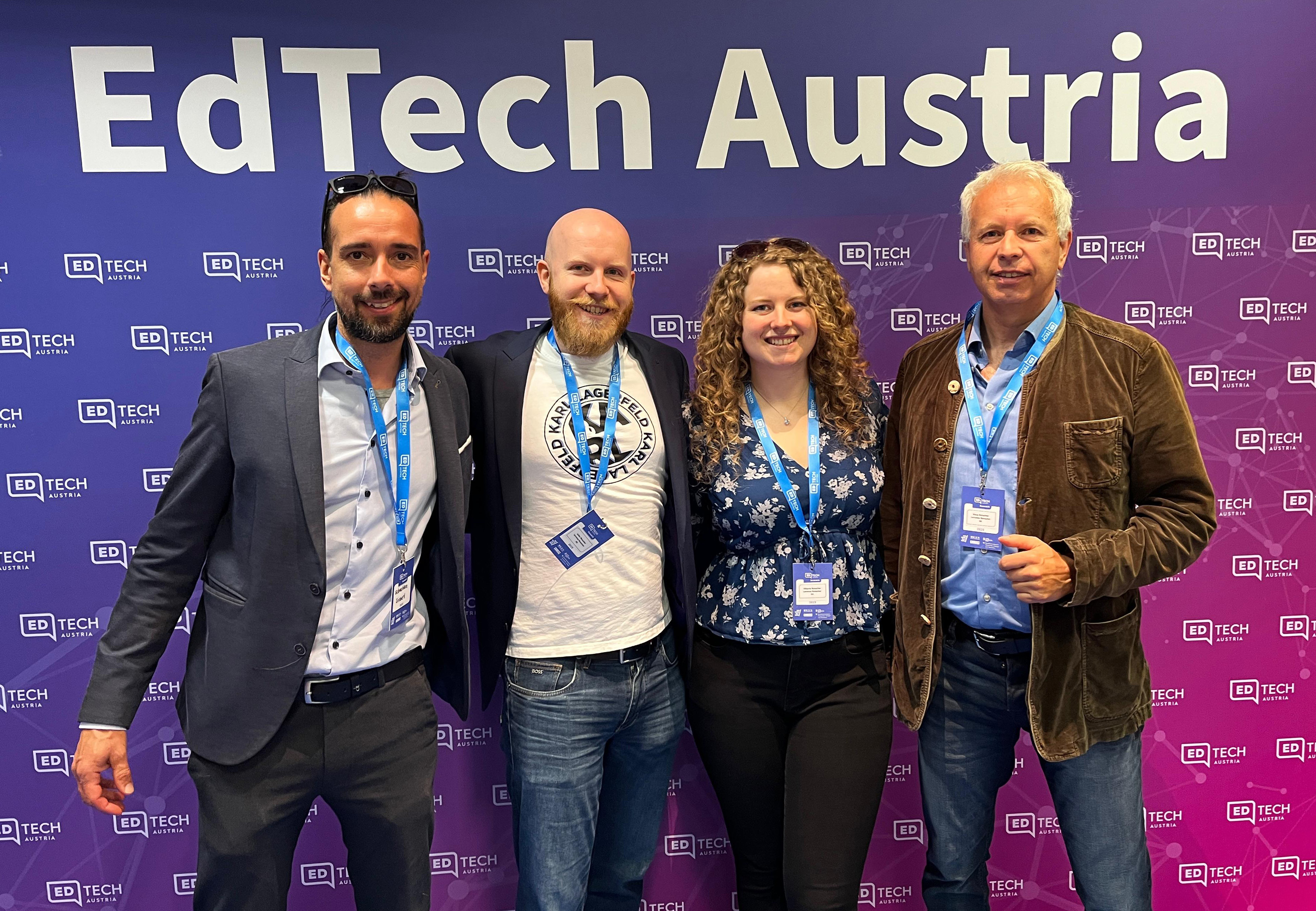 Das LernMax Team beim EdTech Austria Summit 2025