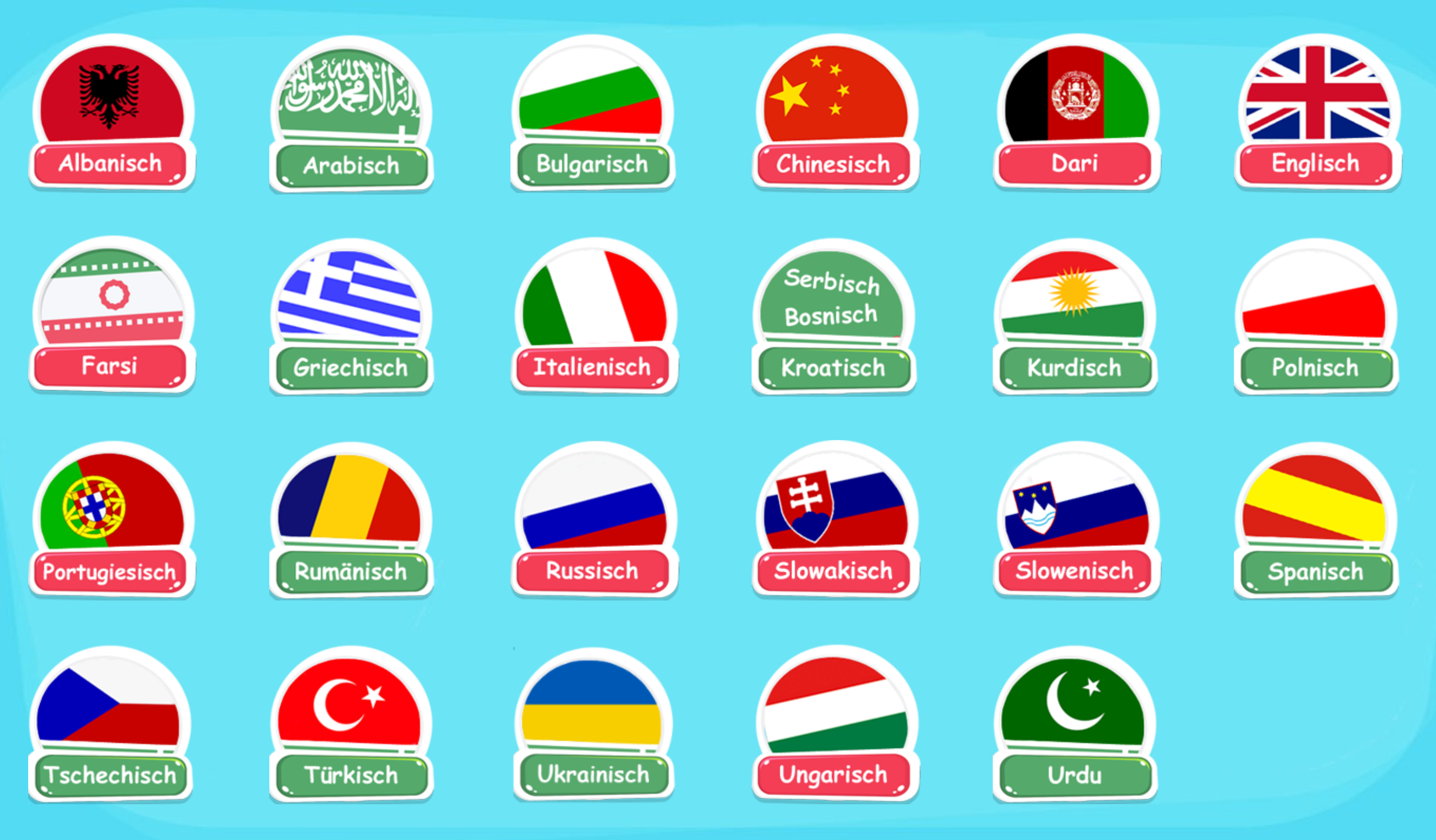 Screenshot LernMax Deutsch als Zweitsprache Online